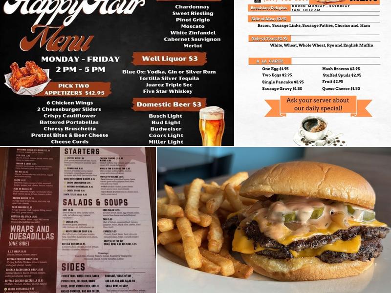 The Broadway Bar and Grill Menu