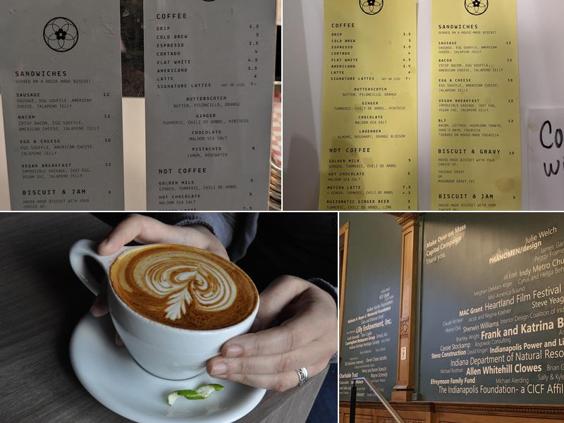Coat Check Coffee Menu