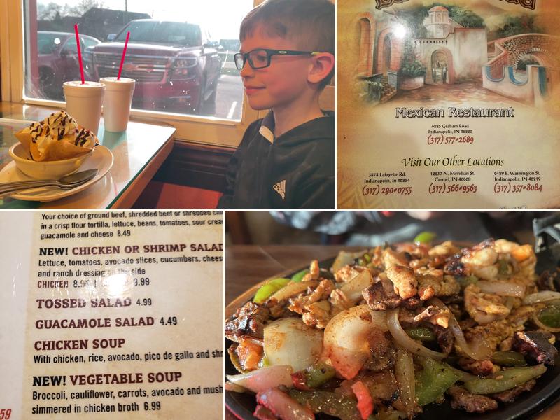 La Hacienda Mexican Restaurant Menu