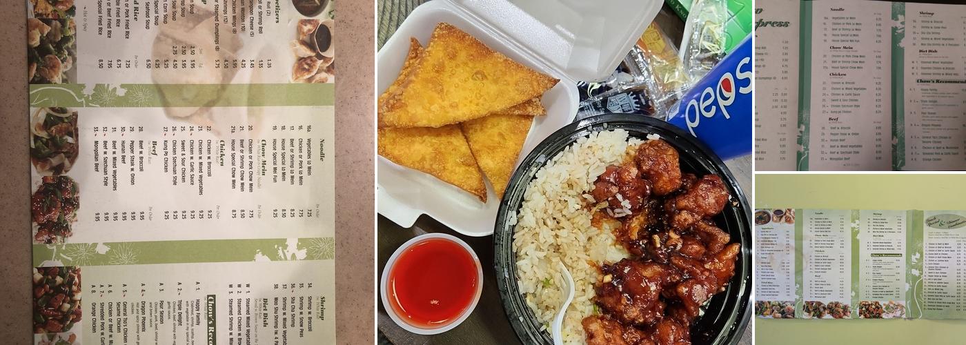 Chow Express Menu