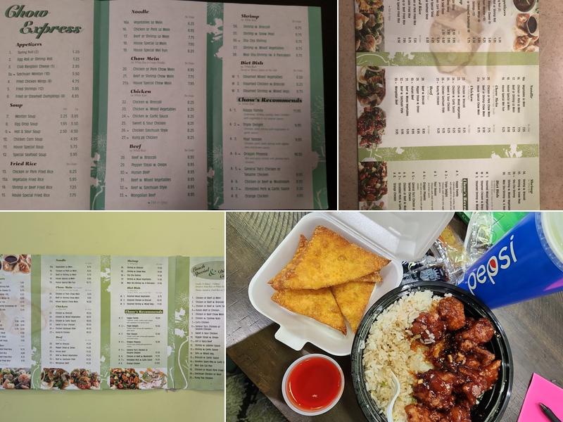 Chow Express Menu