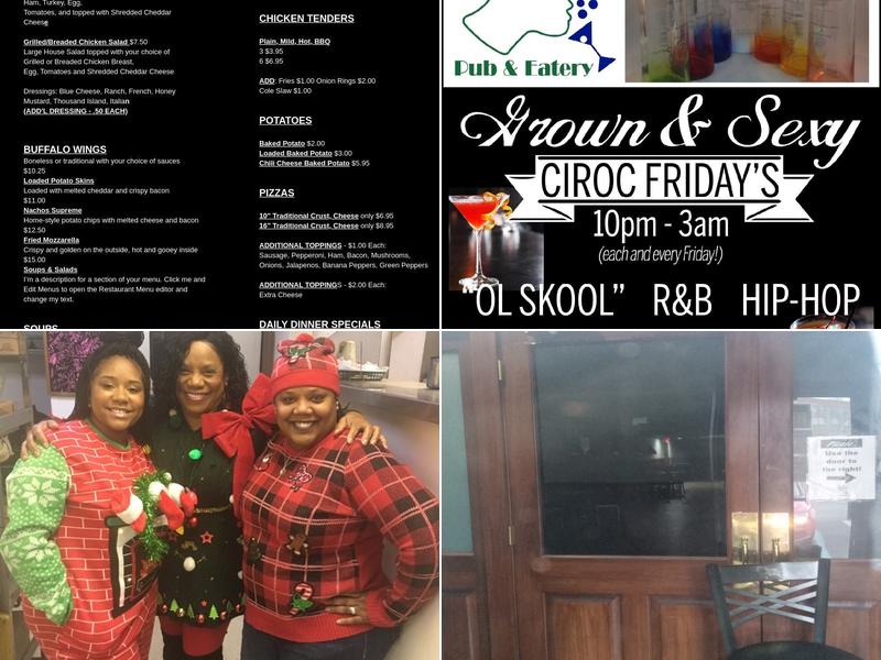 Peace of Mind Pub & Eatery Menu