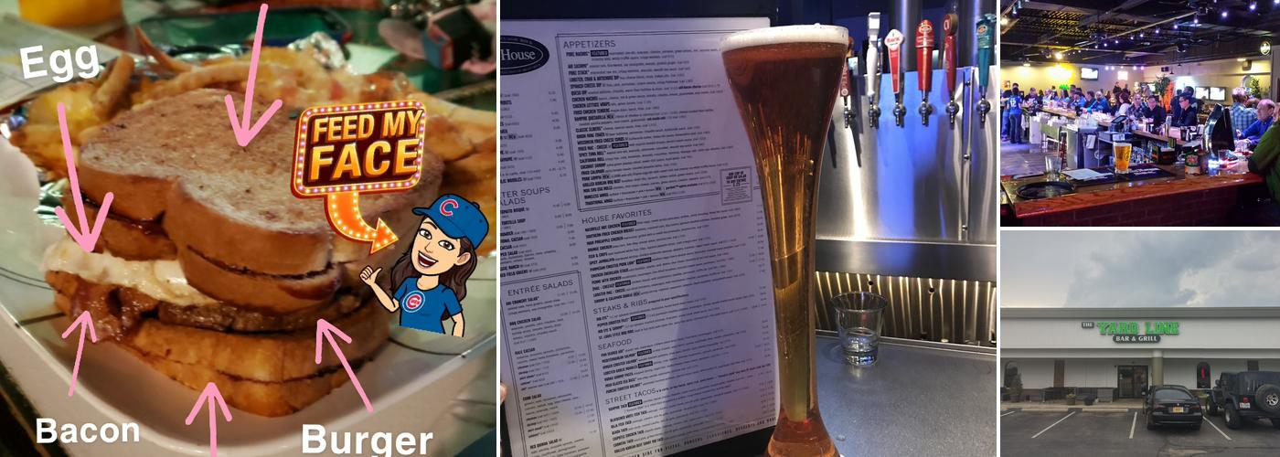 The Yard Line Lounge Menu