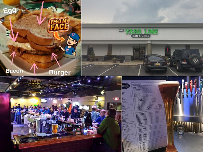 The Yard Line Lounge Menu