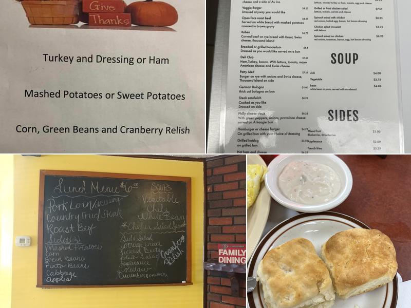 Savannah's Cafe Menu