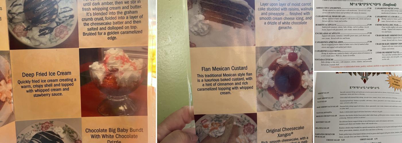 Ixtapa Clatskanie Menu