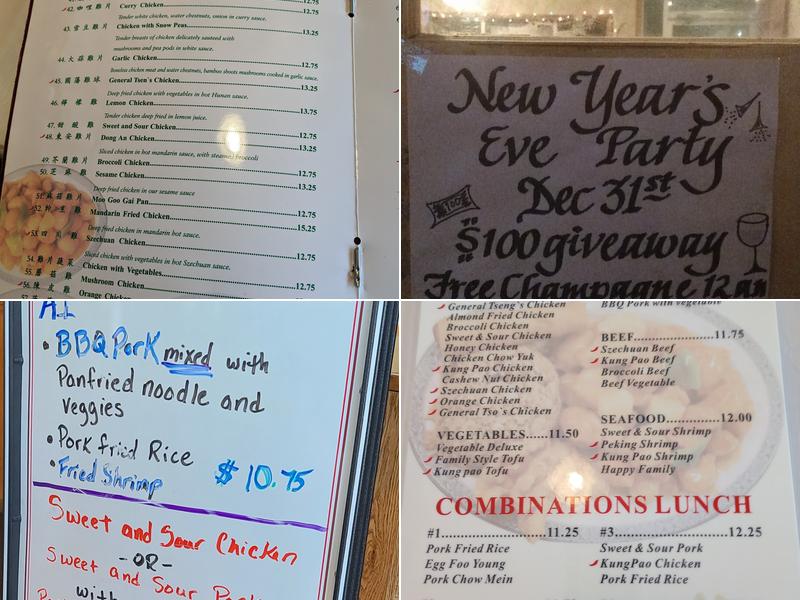 Panda Inn Restaurant Menu