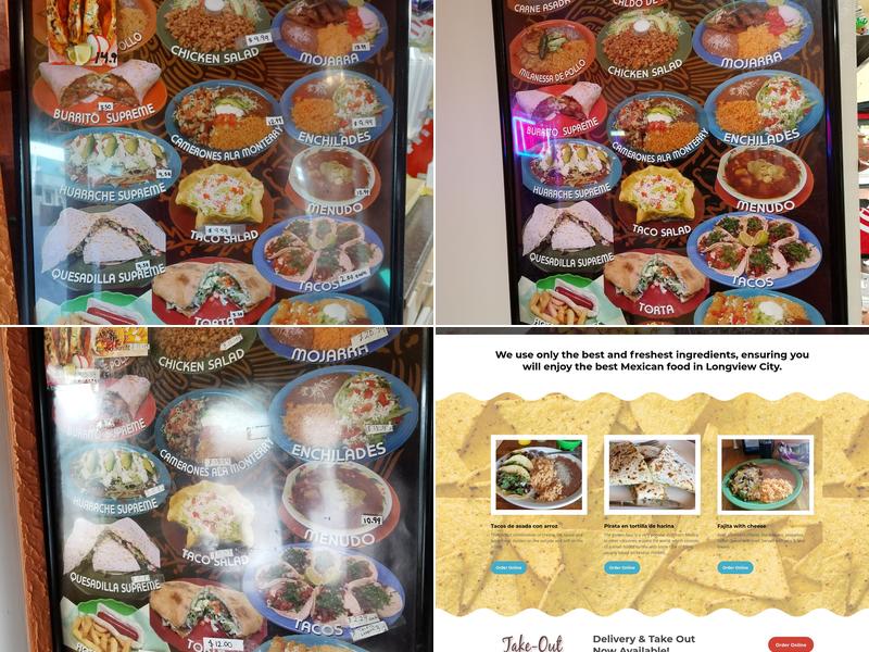 Monarca Restaurant Menu