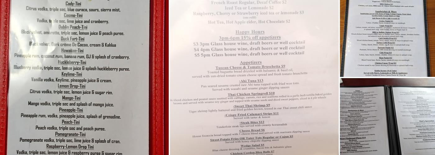 Teri's on Broadway ( WAS Teri's Restaurant ) Menu