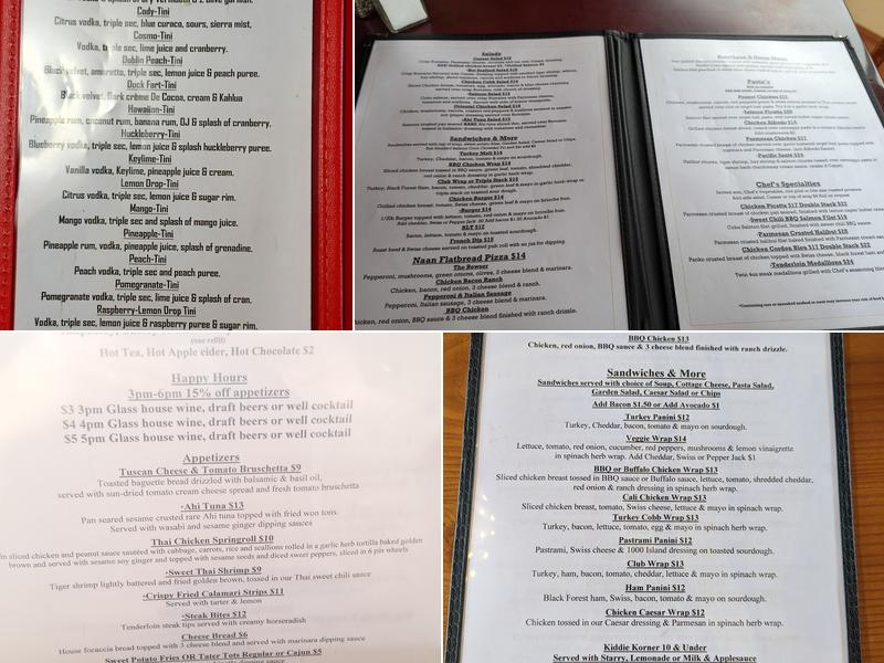 Teri's on Broadway ( WAS Teri's Restaurant ) Menu