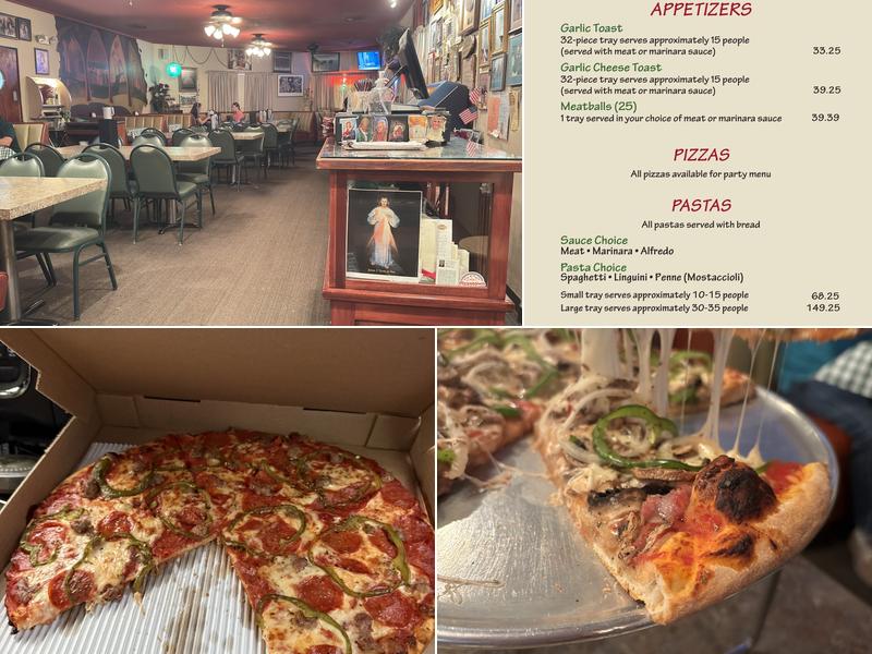 Rocco's Restaurant Menu