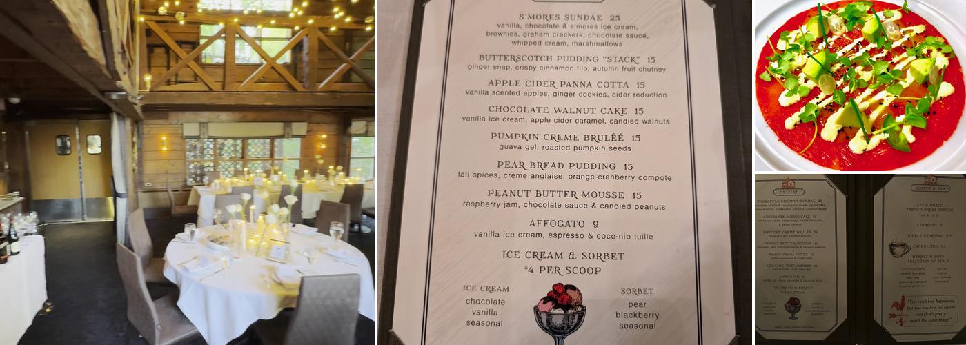 Saddle River Inn Menu