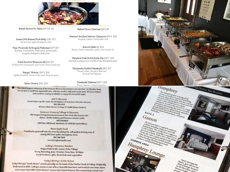 Creekside Inn Menu