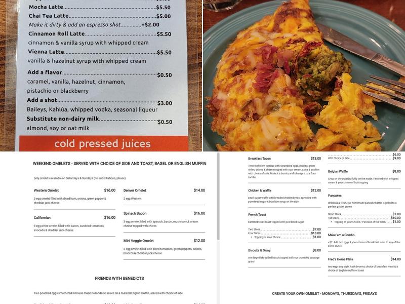 PEGGS Menu