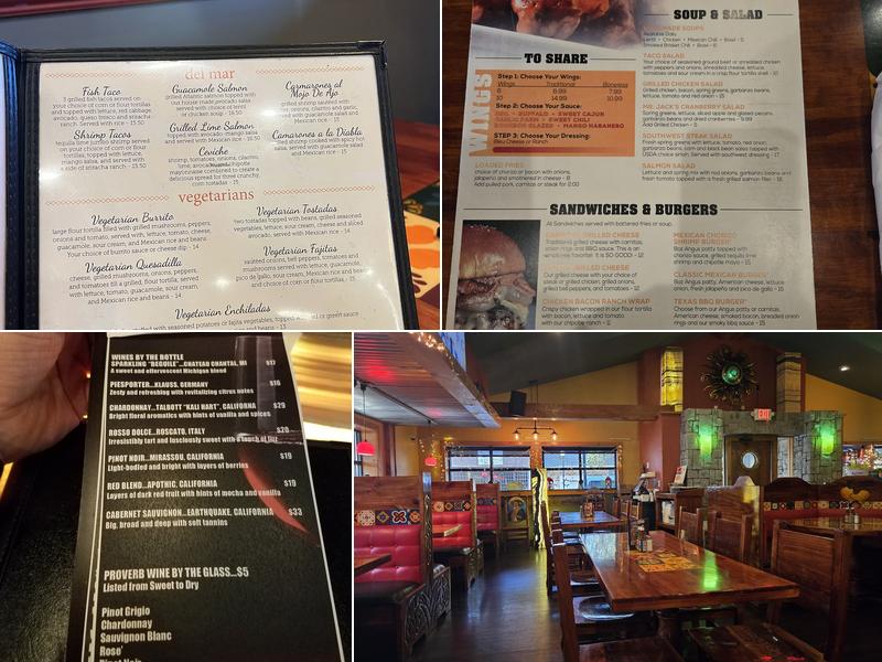 Mango's Tequila Bar Menu
