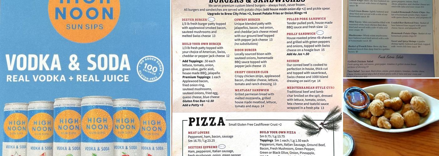Ma Deeters Menu