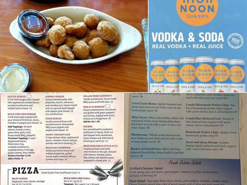 Ma Deeters Menu