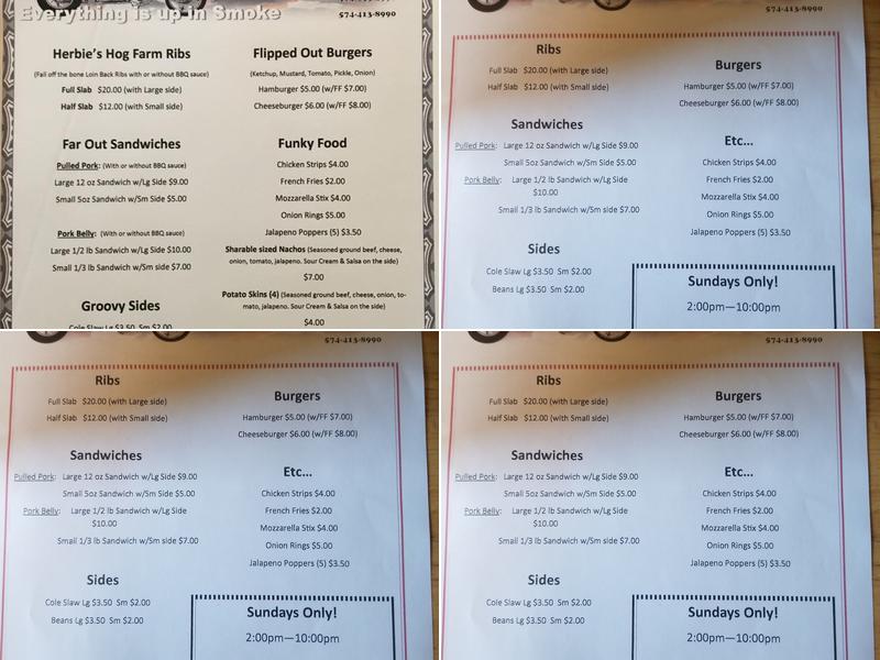 331 Inn Menu