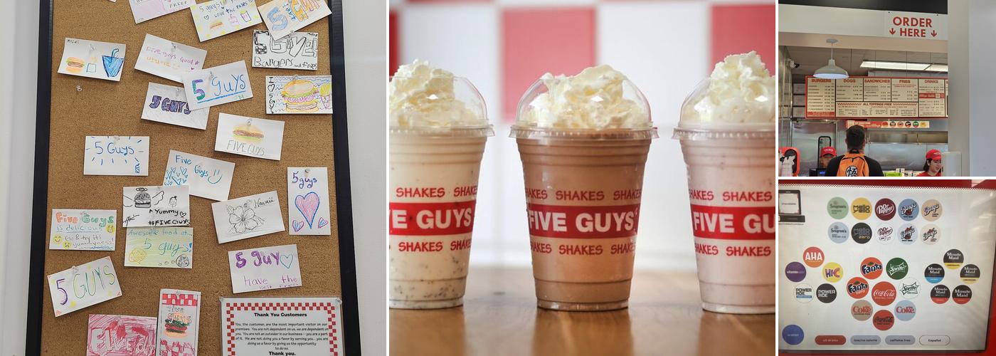 Five Guys Menu