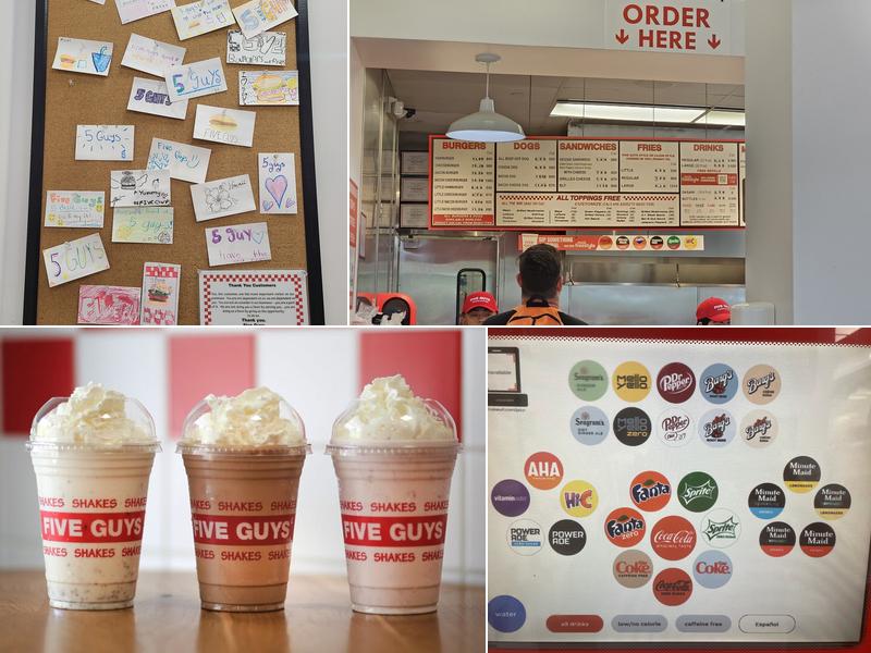 Five Guys Menu