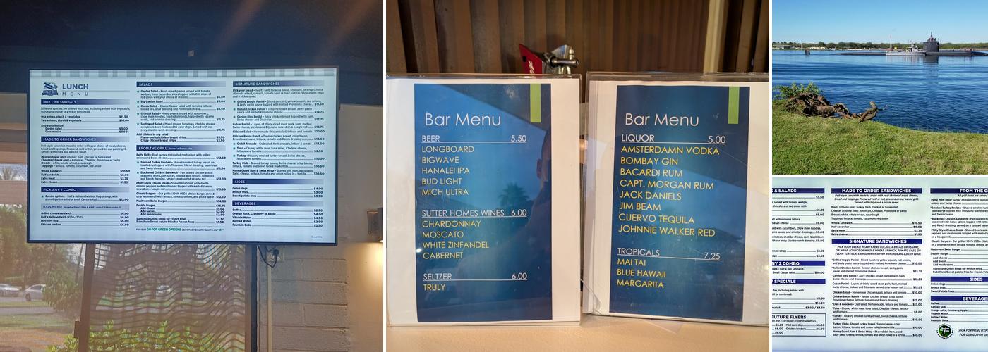 Wright Brothers Cafe Menu