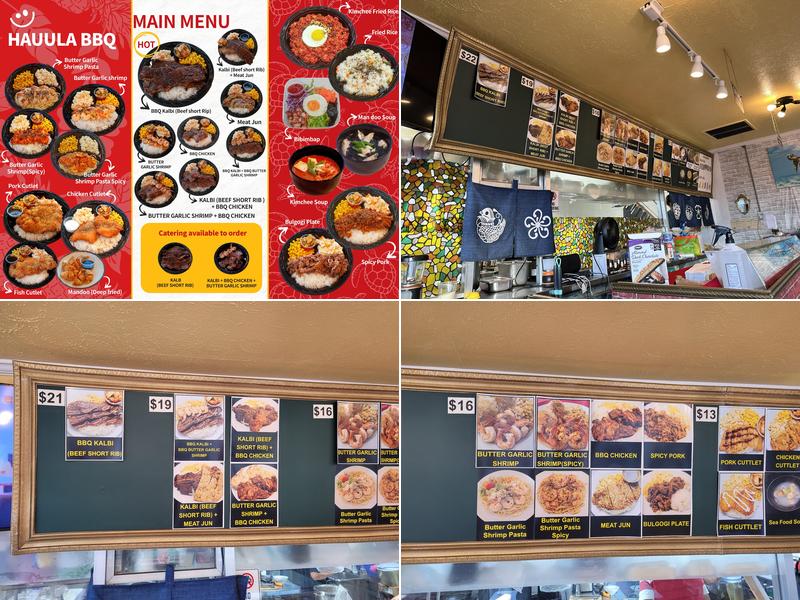 HAUULA BBQ Menu