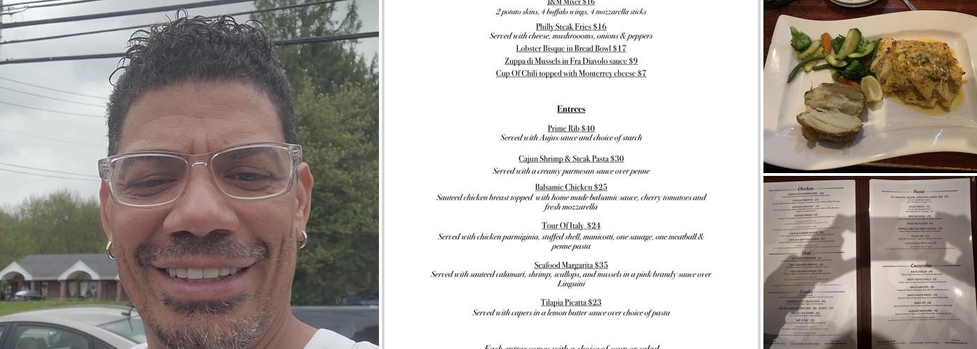 J&M Restaurant and Bar Menu