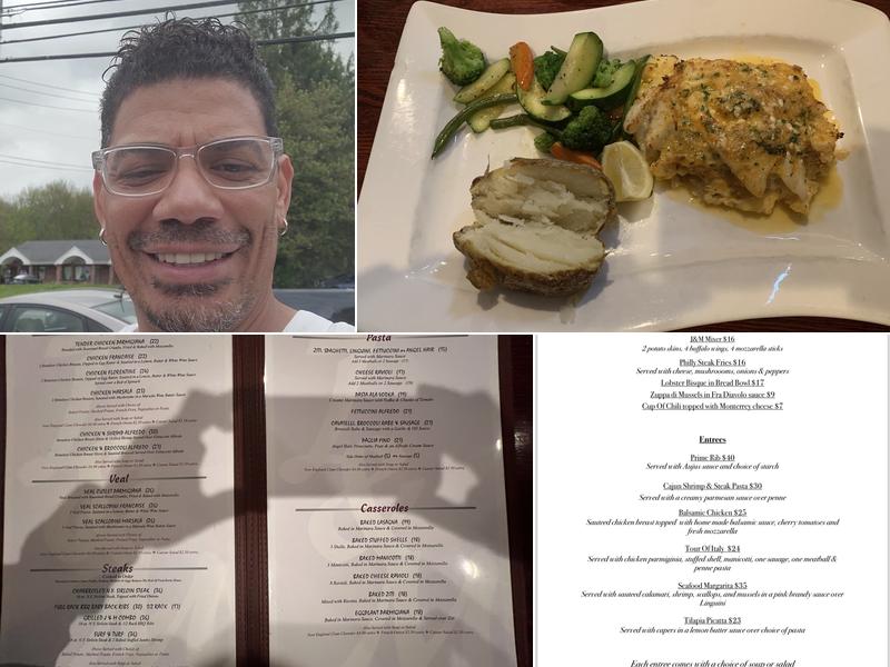 J&M Restaurant and Bar Menu