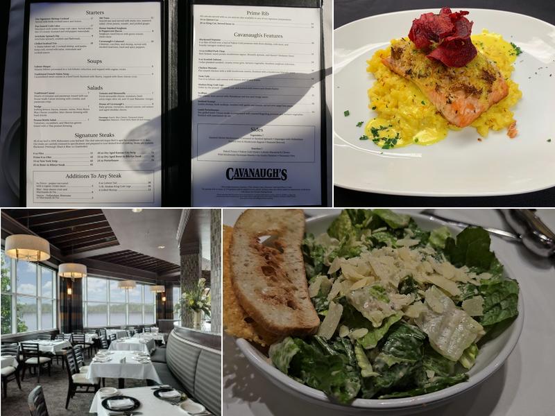Cavanaugh's Menu