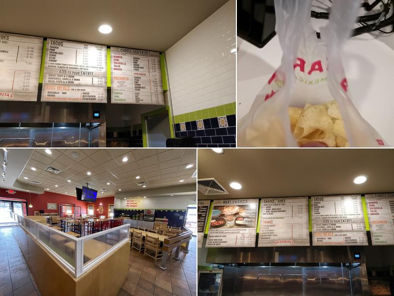 Salsarita's Fresh Mexican Grill Menu