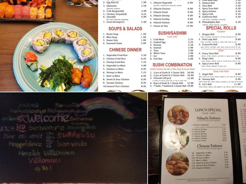 Lin's Asian Express Menu