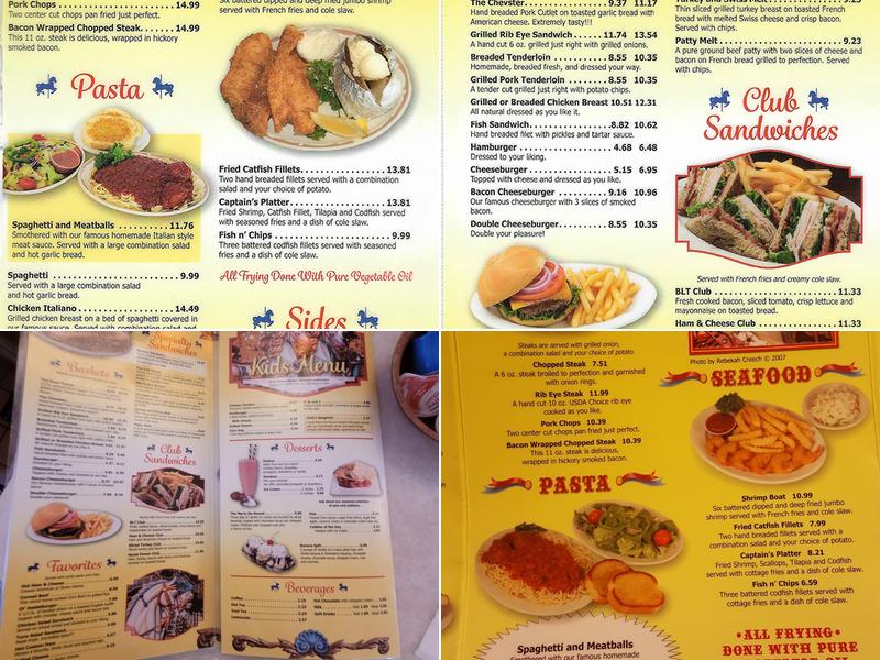Merry Go Round Restaurant Menu