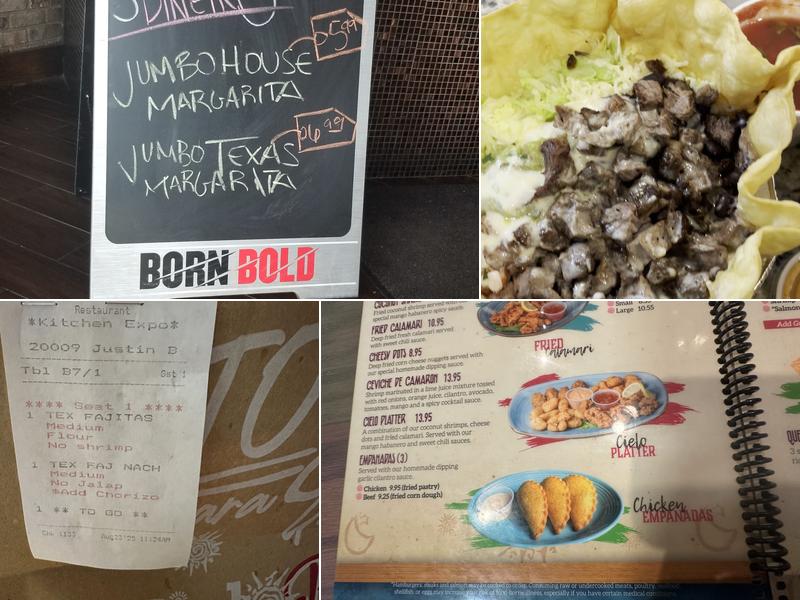 Cielo Blue Mexican Grill & Cantina Menu