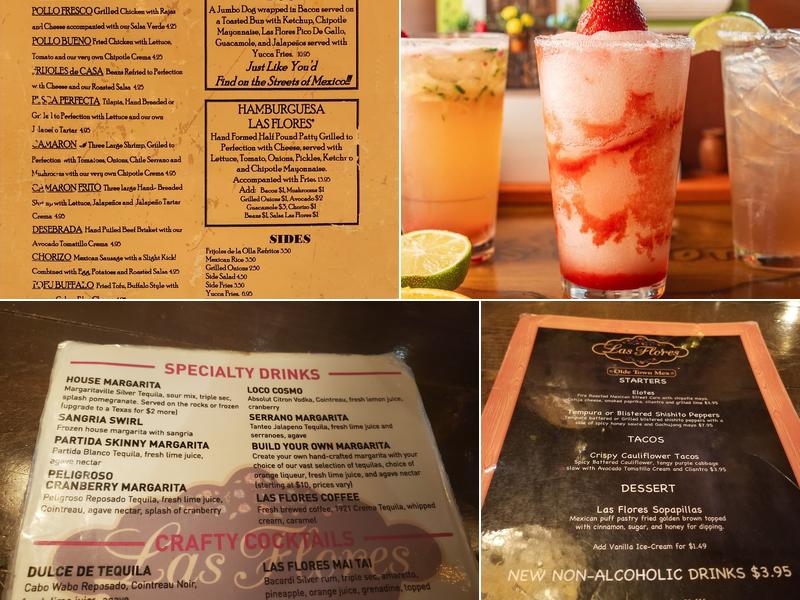 Las Flores Menu