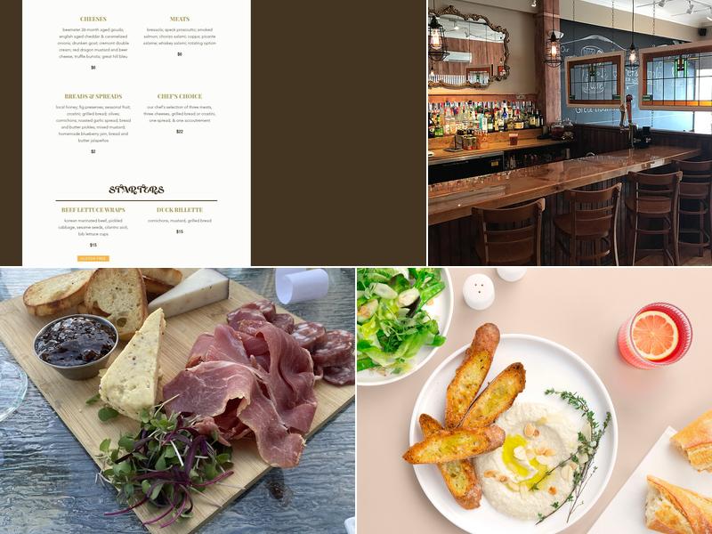 Chef's Bistro Menu