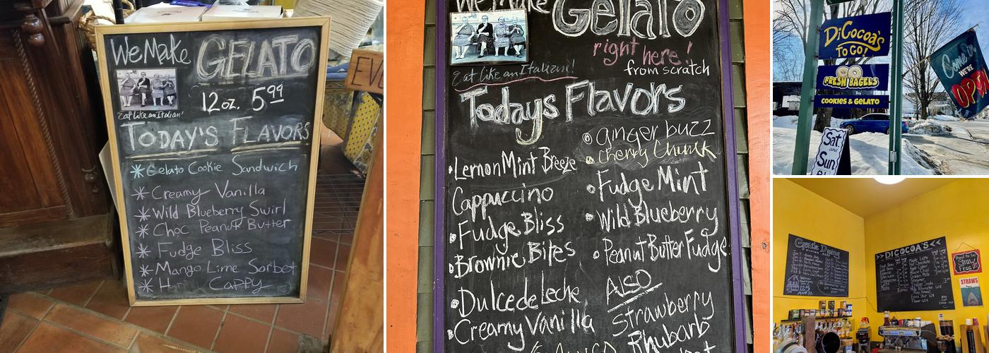 Cafe DiCocoa Menu