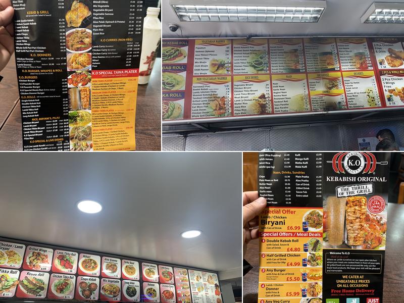 Kebabish Original Menu