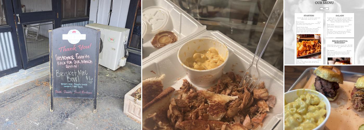 Foggy Bottom BBQ Loganville Menu