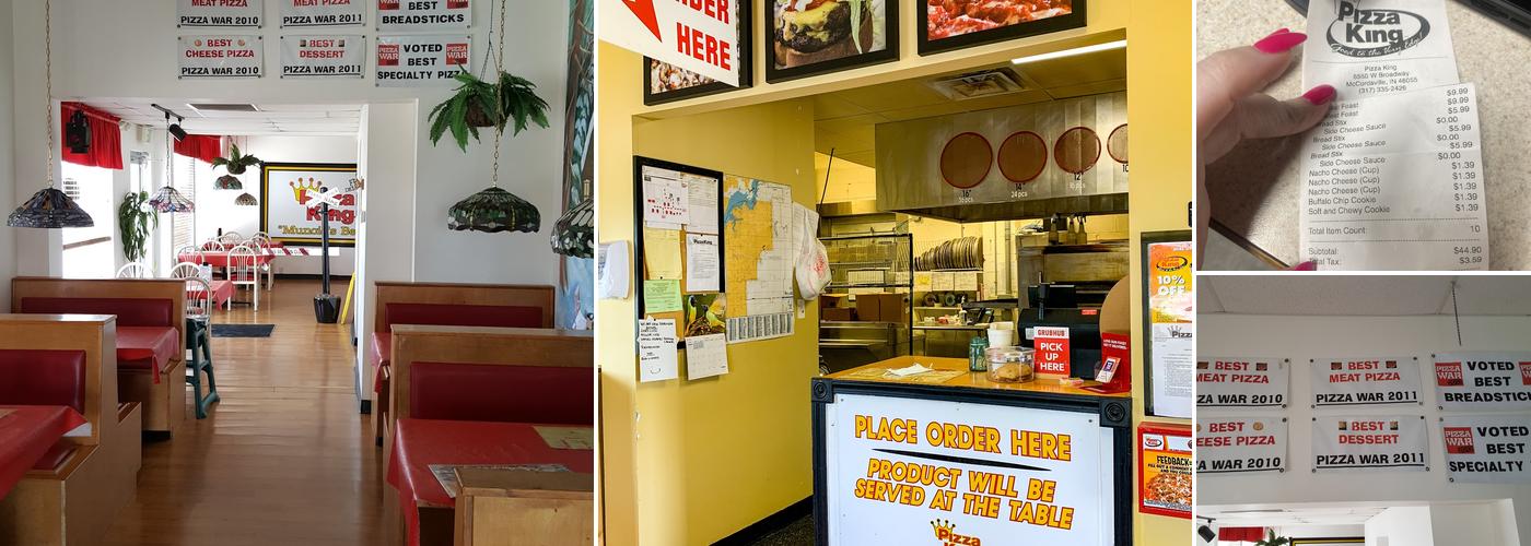 Pizza King Menu