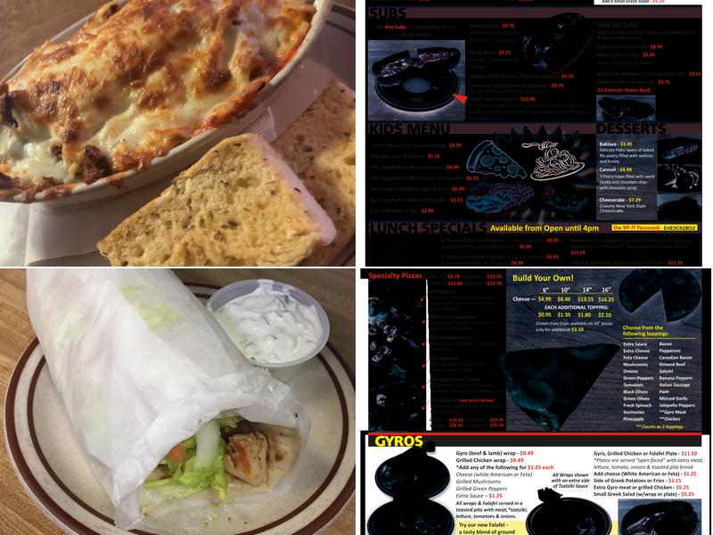 Atlanta Pizza & Gyro Menu