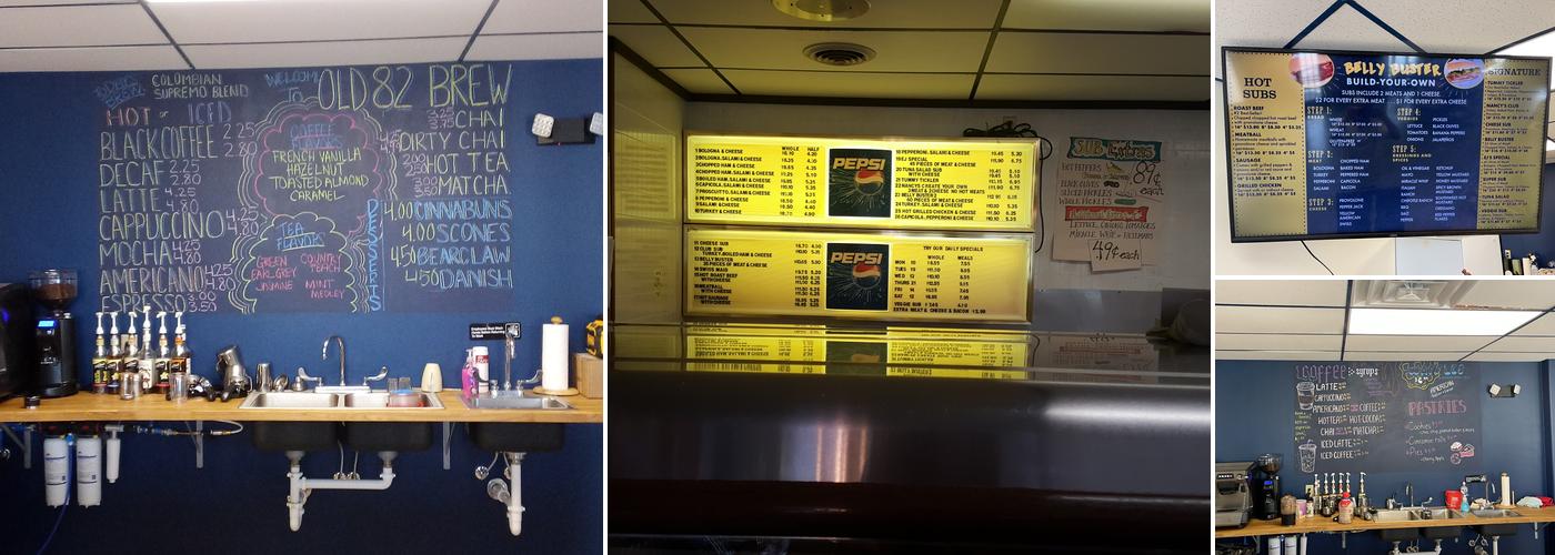 Belly Buster Menu