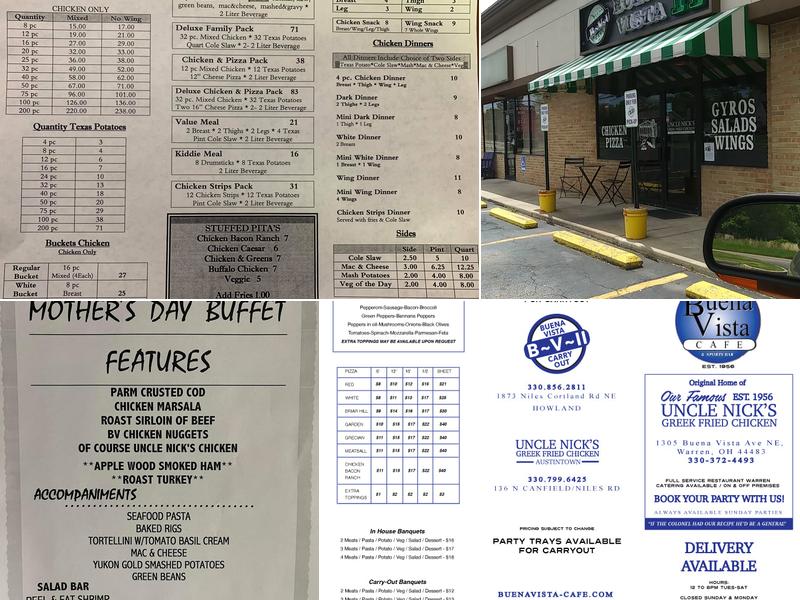 Buena Vista II Go Menu