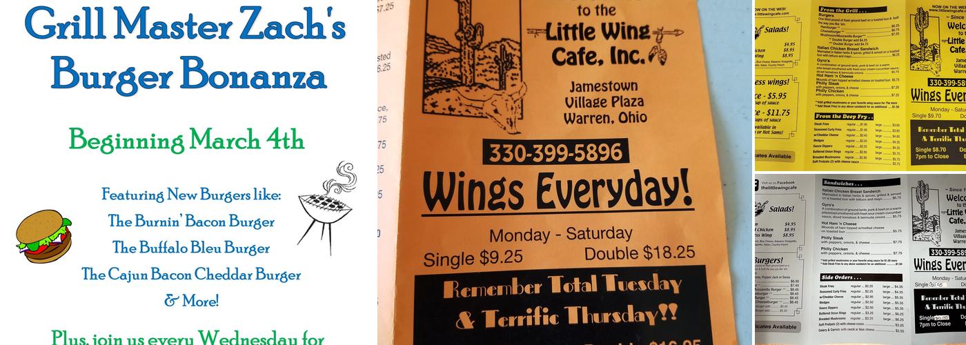 Little Wing Cafe Menu
