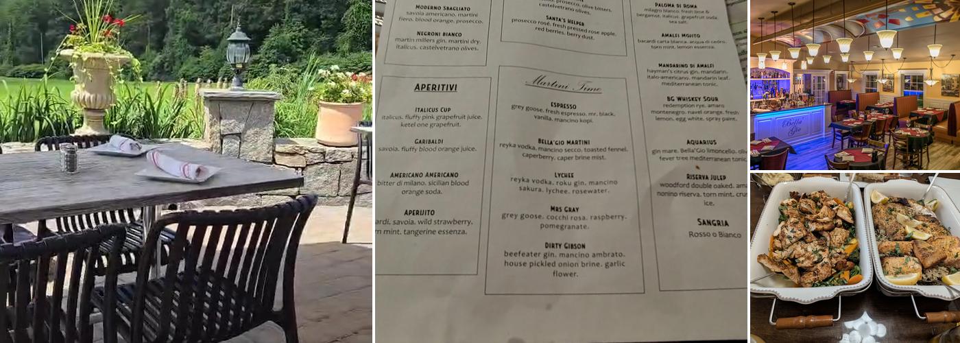 Bella'Gio Menu