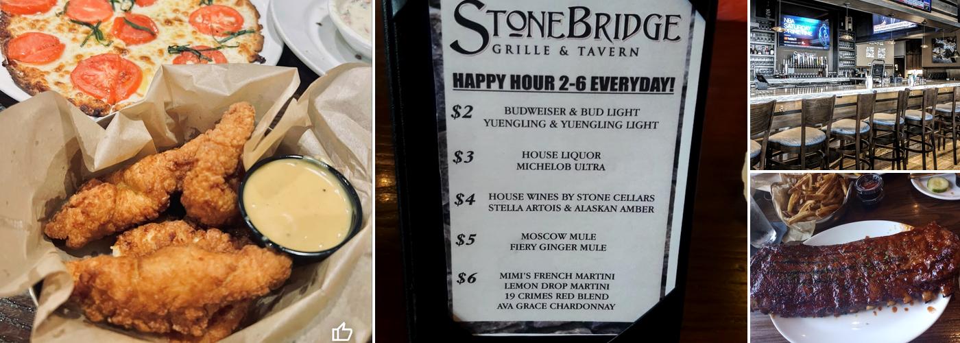Stonebridge Grille & Tavern Menu