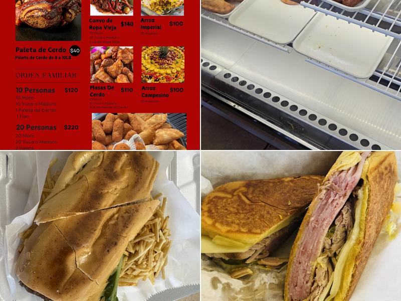 Floridita Cuban Bakery Restaurant Menu