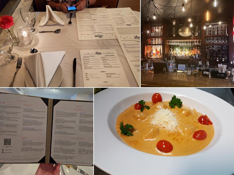 Lima Restaurant Menu