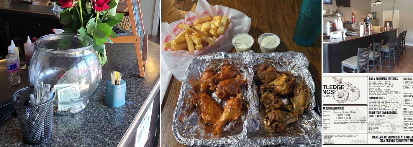 Rutledge Wings Menu