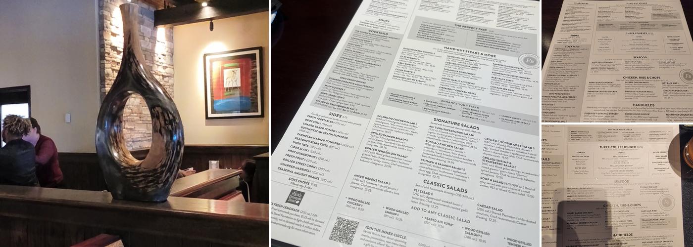 Firebirds Wood Fired Grill Menu