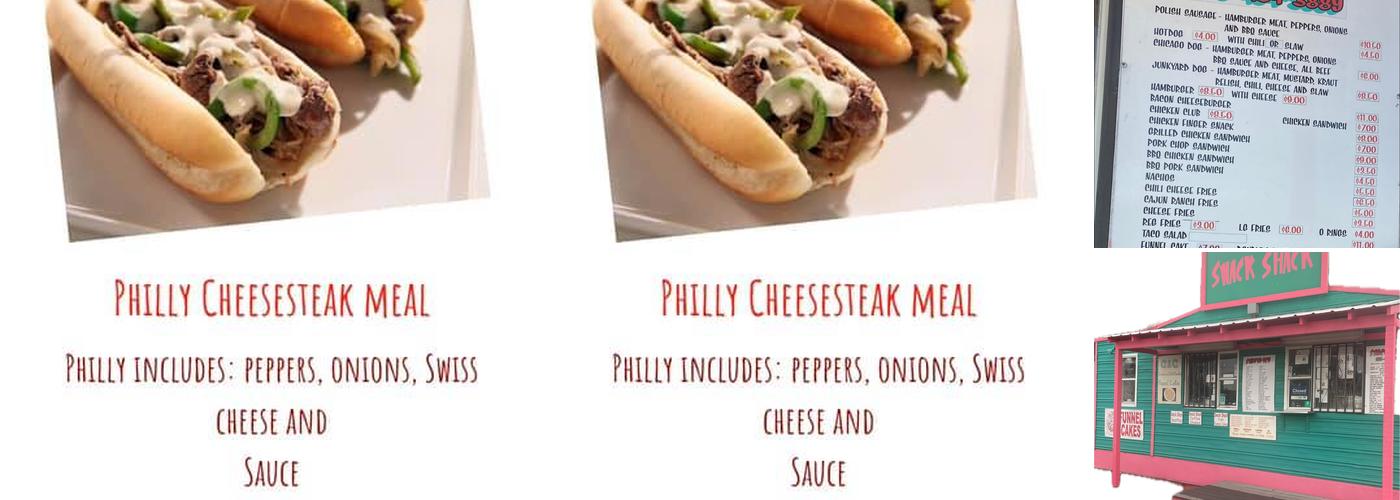 Snack Shack Menu